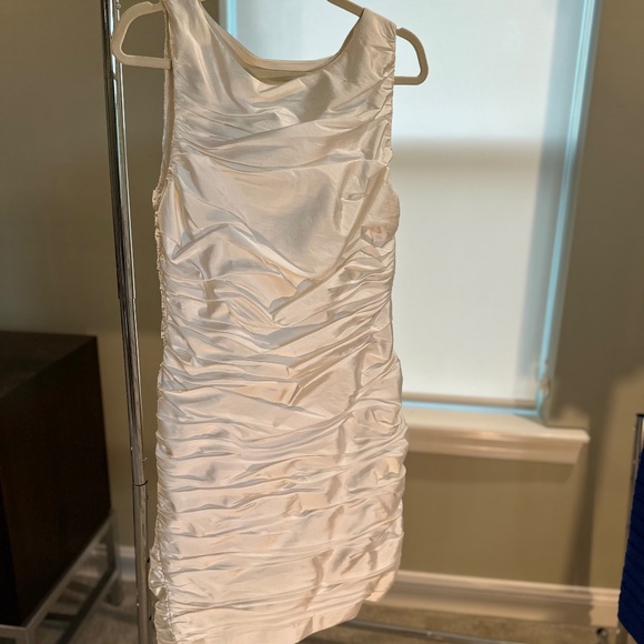 Dress, Calvin Klein, Cream - Picture 1 of 3